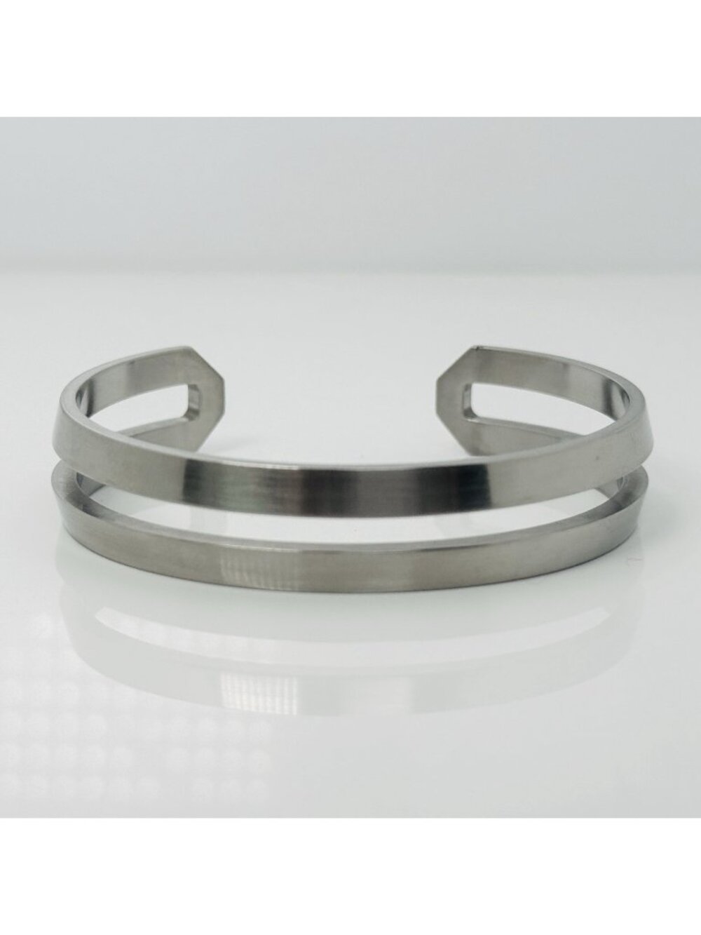 Tiffany & Co. Zellige Cuff Bracelet Mens Paloma Picasso in Stainless Steel Metal